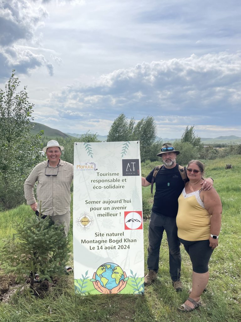 Projet éco solidaire reboisement Oulan-Bator Mongolie 