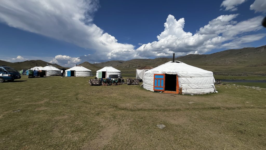 Famille nomade Mongolie