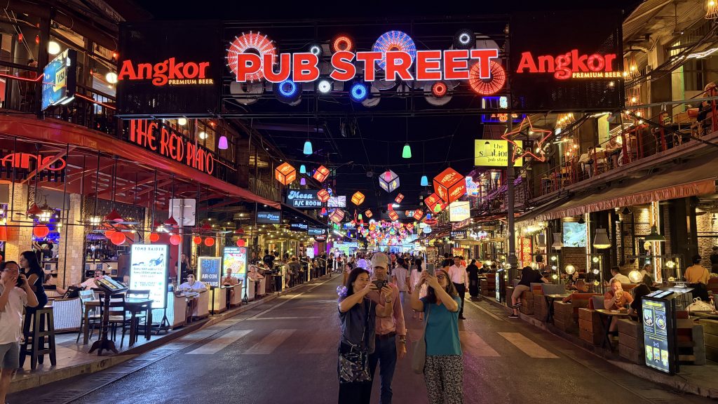 Siem Reap marché de nuit Cambodge